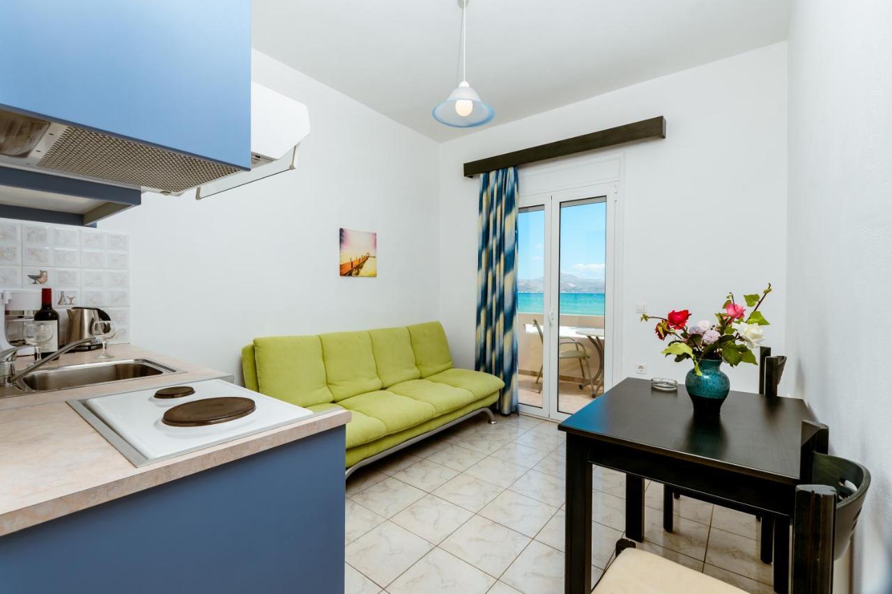 Asterina Seaside Apartments Kalýves Eksteriør bilde