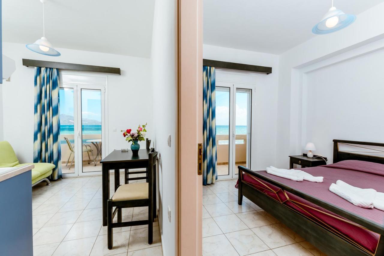 Asterina Seaside Apartments Kalýves Eksteriør bilde