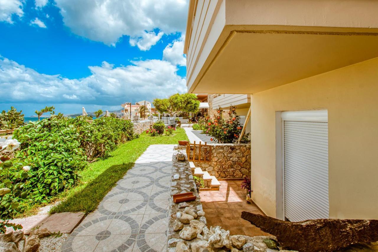 Asterina Seaside Apartments Kalýves Eksteriør bilde