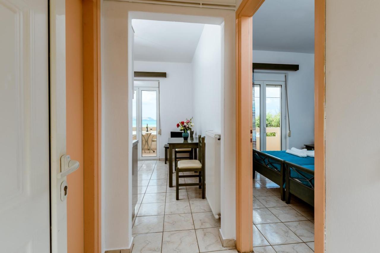 Asterina Seaside Apartments Kalýves Eksteriør bilde