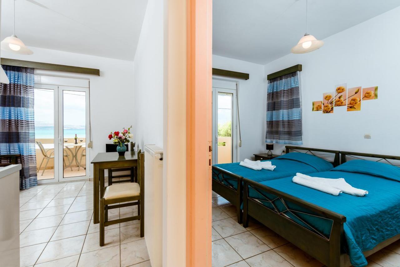 Asterina Seaside Apartments Kalýves Eksteriør bilde